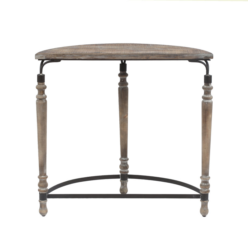 Dulcimer 31.1" Half-Moon Console Table