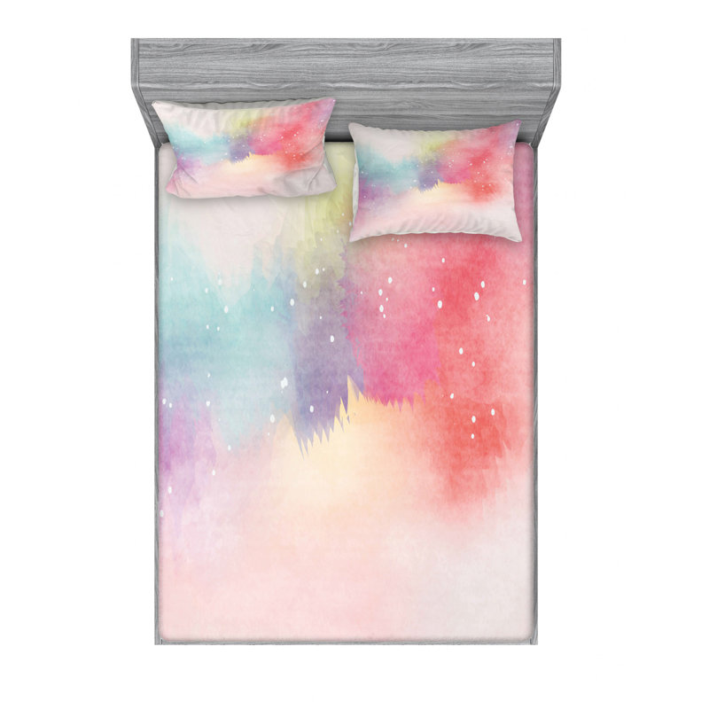 Ensemble de draps Dreamy, Ensemble de drap pour grand lit avec drap-housse