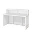 Bureau de réception rectangulaire en bois manufacturé Crystle-2076066366