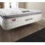 6000 Gold 33cm Pocket Sprung Memory Foam Pillow Top Mattress Cooling Technology-660642932