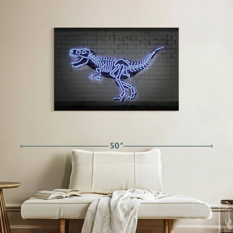 Brampt T Rex Bones, 26" H x 39" W