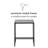 Akshata Cindina 2-Tier Tempered Glass End Table