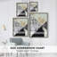 «Tiles & Texture Abstract Angles I», reproduction encadrée - bois massif-867915925