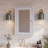 Charlotte 54" W Medicine Cabinet In White-122088685