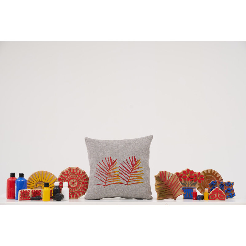 Decorative Cushion Cover, 50% Polyester / 50% Cotton, 16.9 x 16.9 Inches | Digital Print Design, Machine Washable at 86°F | Perfect for Home Decor, Living Room, and Bedroom Accent, Soft and Durable Fabric