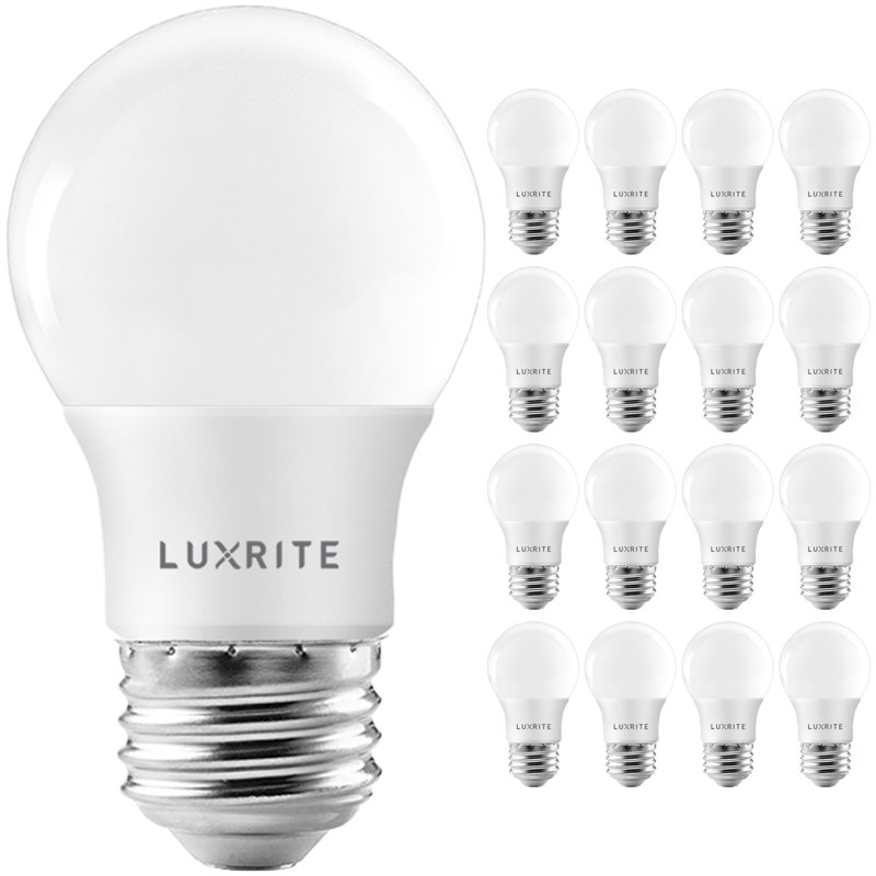 7 watts (équivalent à 40 watts), ampoule DEL A15 à intensité variable, culot moyen E26 (standard), 5000 K