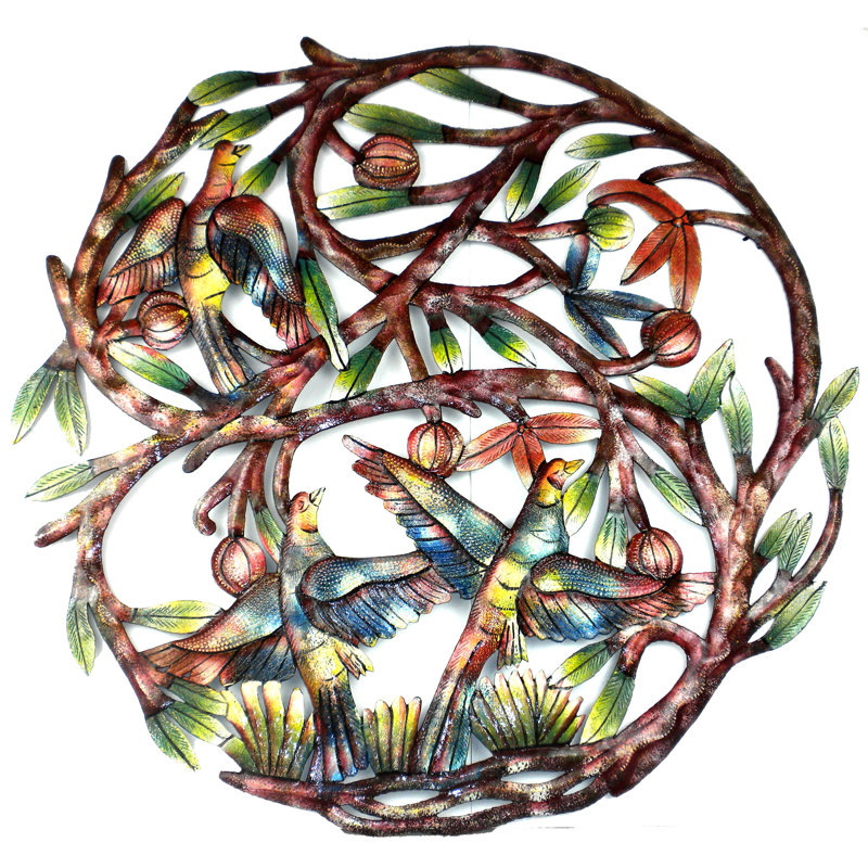 Handmade Farmhouse Landscape & Nature Wall Decor on Metal