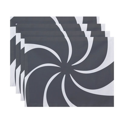 Polyester Geometric Rectangle Placemat
