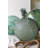 ANTIQUE GLASS FLOAT WITH ROPE