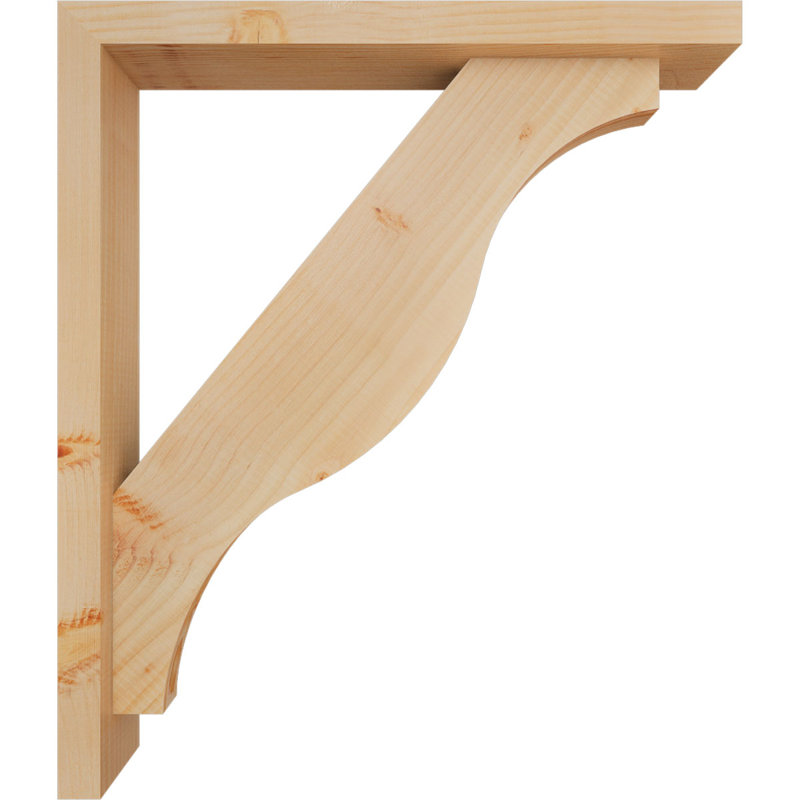 Support Funston Block avec support décalé, 28 x 24, Sapin Douglas de l 3 1/2 (lisse)
