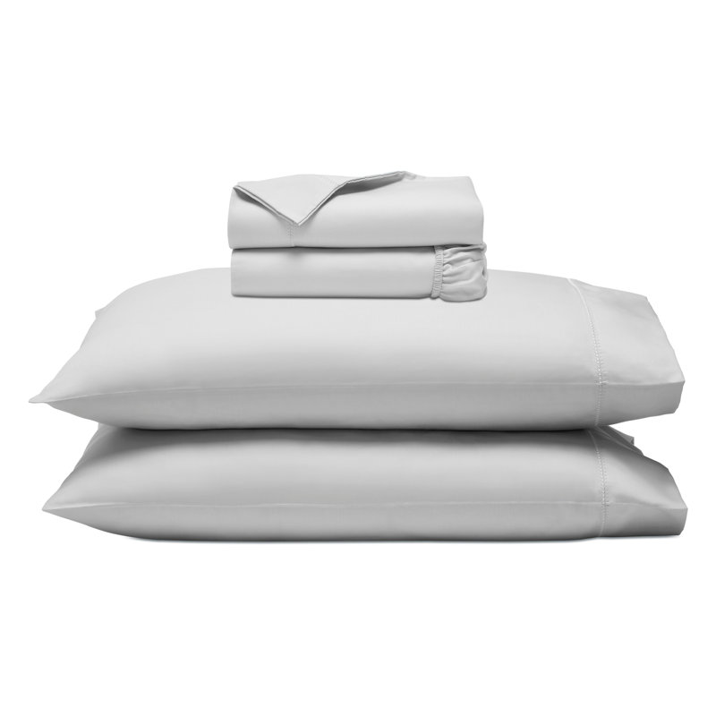 Ensemble de draps Impressions, Ensemble de draps pour lit simple avec 1 taie d'or, Platinum