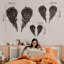 Ensemble de 2 décorations murales en métal avec ailes d'ange-405568302-405568297