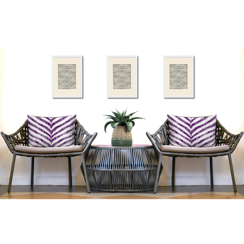 Coussin intérieur / extérieur Scaro, 25x18, Purple