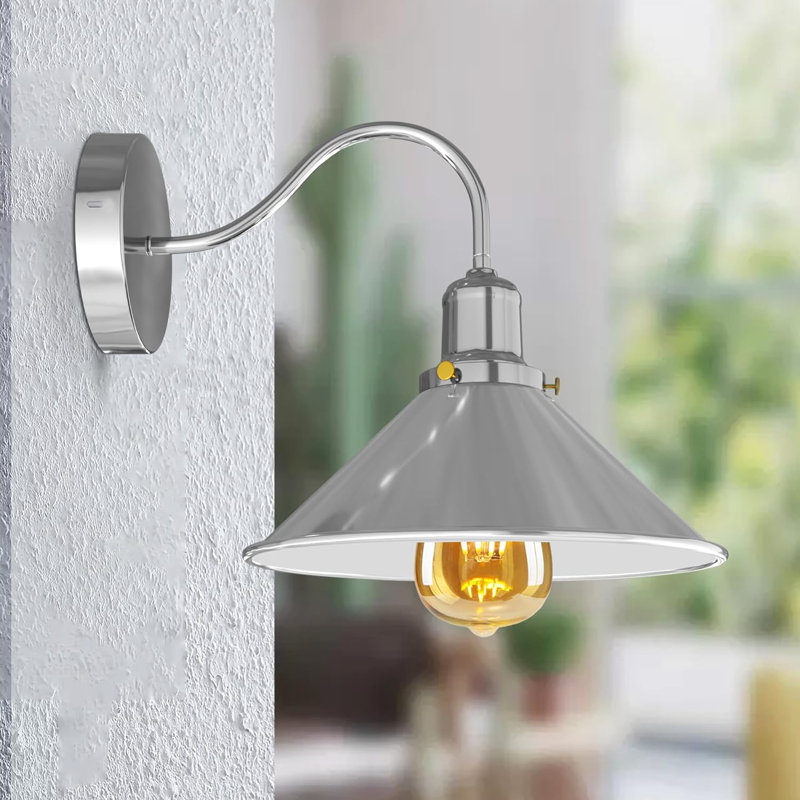 Mcniel Armed Sconce, Chrome