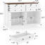 Buffet 55 "avec 4 tiroirs et 4 portes, buffet Buffet avec rangement 55"