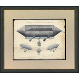 Early Flying Machine III Print