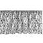Ambesonne Geometric Valance Pack of 2 Eighties Inspirations - Black Grey White
