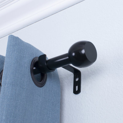 Vrinda Metal Adjustable Single Curtain Rod