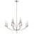 12 - Light Steel Dimmable Chandelier