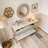 Faux Marble Sofa Table