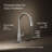 Kohler Simplice Single-Handle Pull Down Bar Sink Faucet with Three-Function Sprayhead-3834808