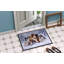 Tapis de porte antidérapant Winter Dogs-16654655