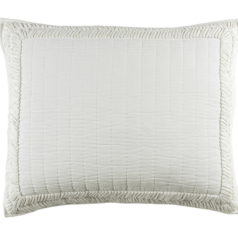 Lindon Cotton Blend Sham Set, Standard Sham