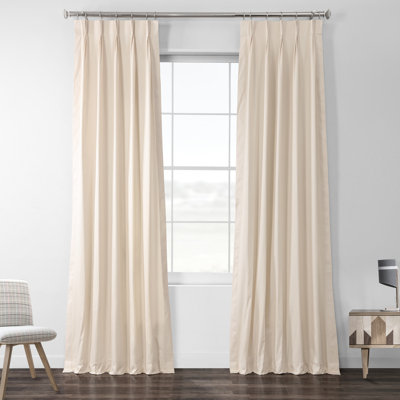 Rideau plissé semi-transparent Braeville - Rideau simple pour fenêtre de chambre à coucher et de salon