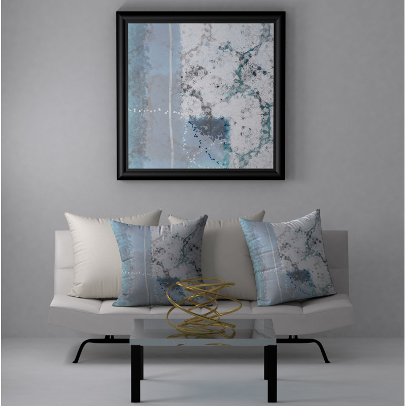 Housse de coussin carrée de bonté exceptionnelle et insert, 24 po x 24 po