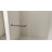 56-60" W x 76" H Frameless Shower Door with Round Bar Stabilizer, 1/4" 6mm Tempered Glass, Brushed Gold-121861808