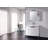 Water Jet Series 3.5" x 4.25" Straight Edge Glass Mosaic Tile-39760089