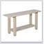Console moderne en bois massif minimaliste avec détails en métal et tablette intégrée pour un décor polyvalent-1801452615