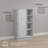 Hamilton White 65 in. Accent Cabinet Office Storage Cabinet with 4 Adjustable Shelves and Sliding Doors