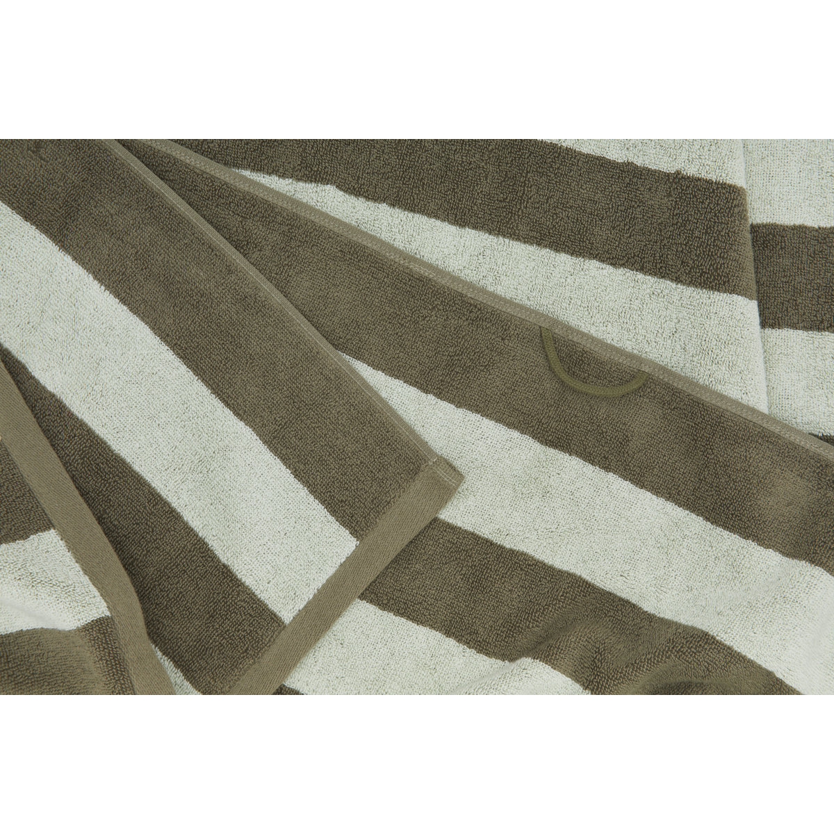 Hawkins New York Striped Terry Bath Towel - Thumbnail 5