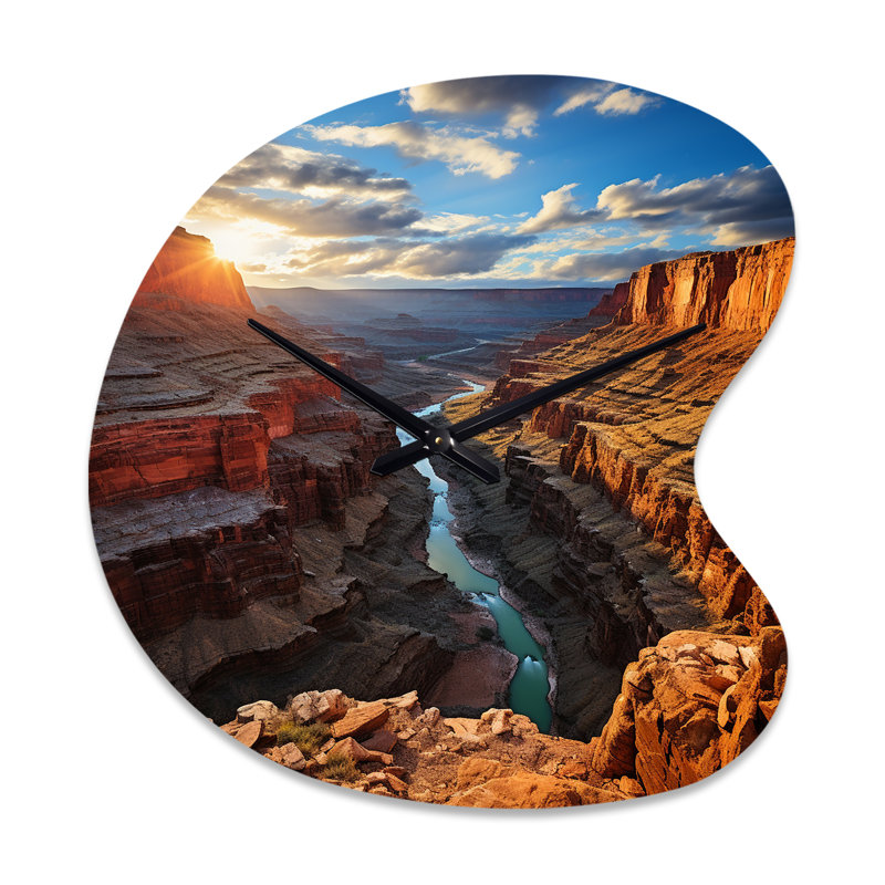 Horloge murale Canyon, Grand