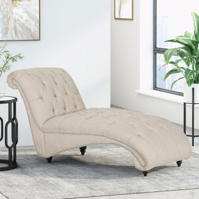 Benzinger Upholstered Chaise Lounge