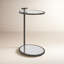 Ciro Metal & Mirrored Side Table-1074595656