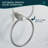 Wall Mounted Towel Ring With Installation Hardware-72504222