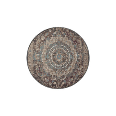 Machine Washable Gray Area Rug