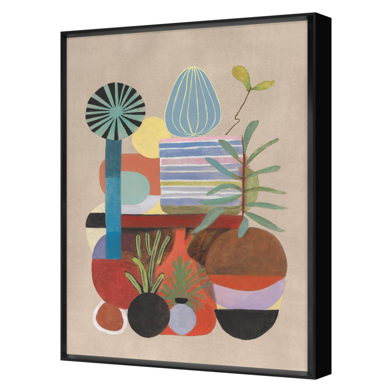 Cactus Garden 2 Print by Angel, James, Black, 26" H x 20" W