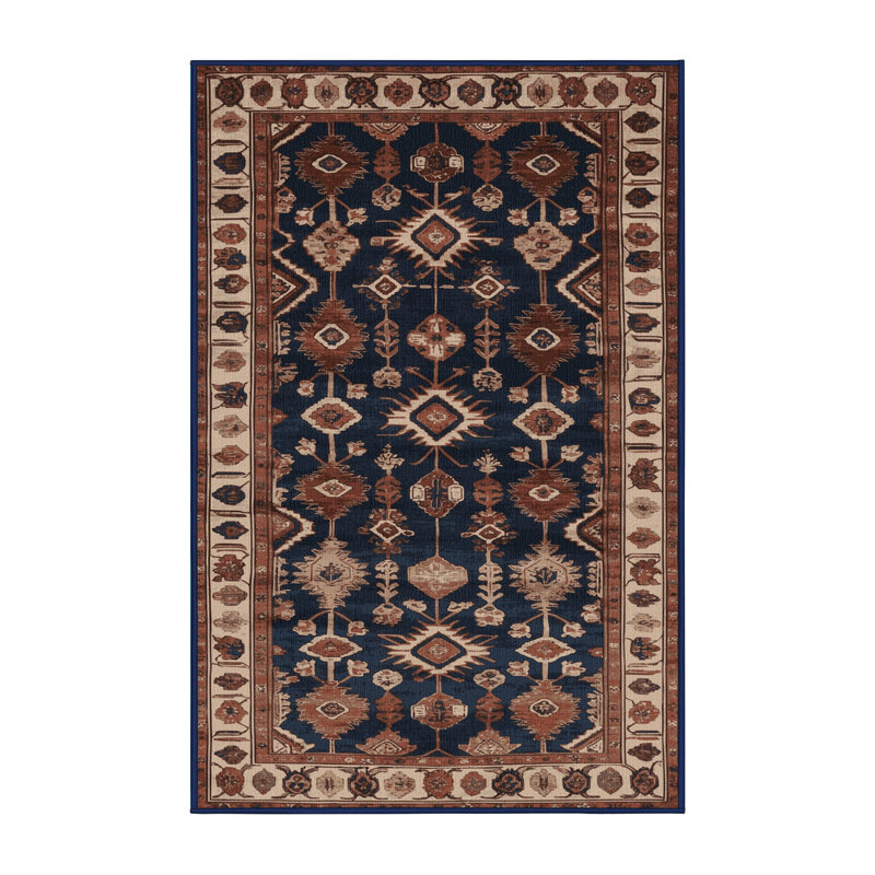 Tapis mauve lavable à la machine, Rectangulaire 7 pi x 10 pi