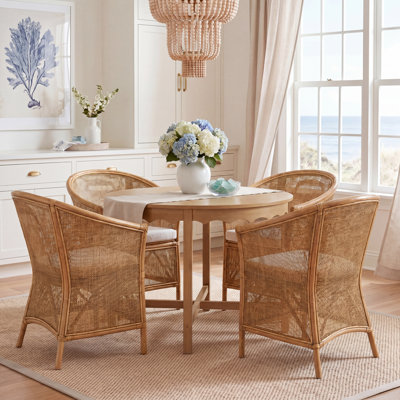 Fauteuil Adlynn en brun