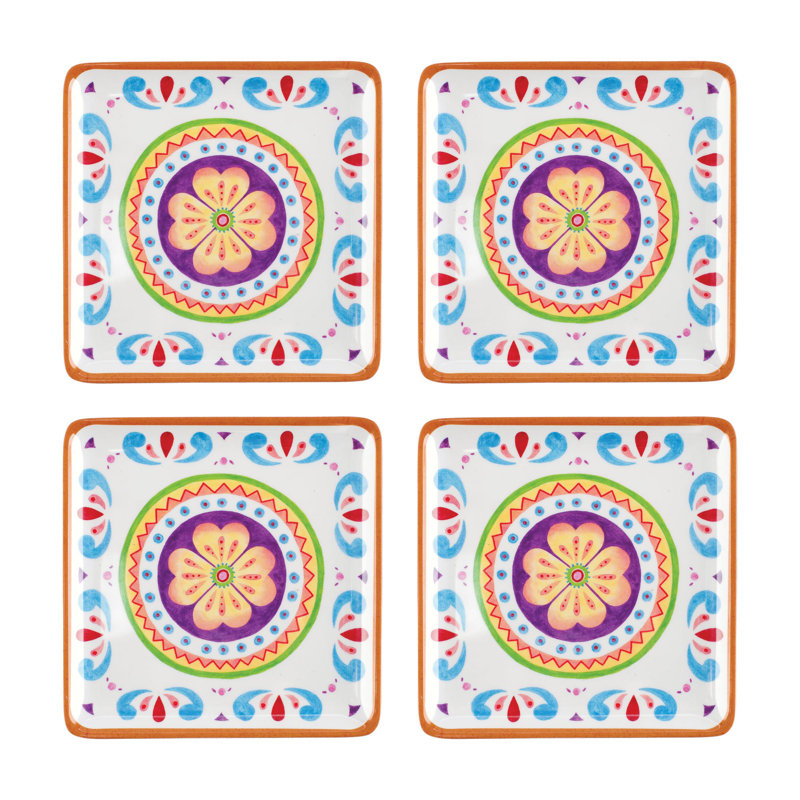 12-Piece Cinco De Mayo 5 7/8" Melamine Plate