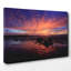 Purple Sunrise Horizon Photographic - Wrapped Canvas-19042471