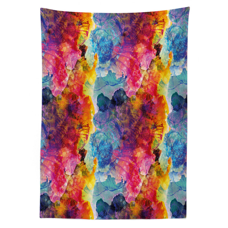 Colorful Tablecloth, 84" x 60"