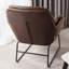 Faux Leather Armchair