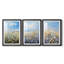 FLORAL Series V - Impression encadrée sur mesure de qualité supérieure mate - 3 pièces-947748884-947748874