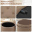 63.5Cm Tufted Round Cube with Storage Ottoman-178131235