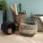 Wicker Multi-Use Storage Basket With Handles