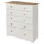 White 3 Piece Wooden Bedroom Set